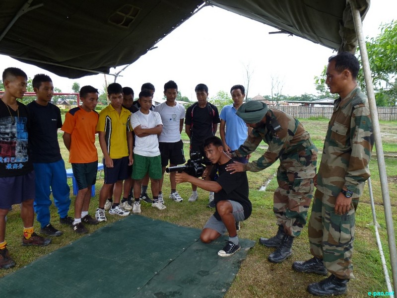18 Sikh helping youth of Manipur for Army Recruitment :: 28 June 2012