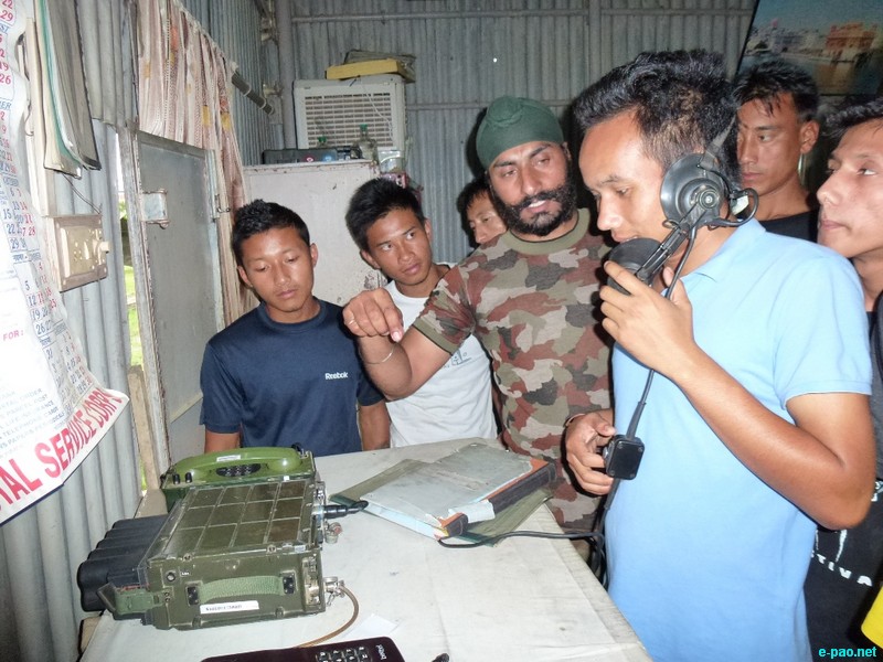 18 Sikh helping youth of Manipur for Army Recruitment :: 28 June 2012
