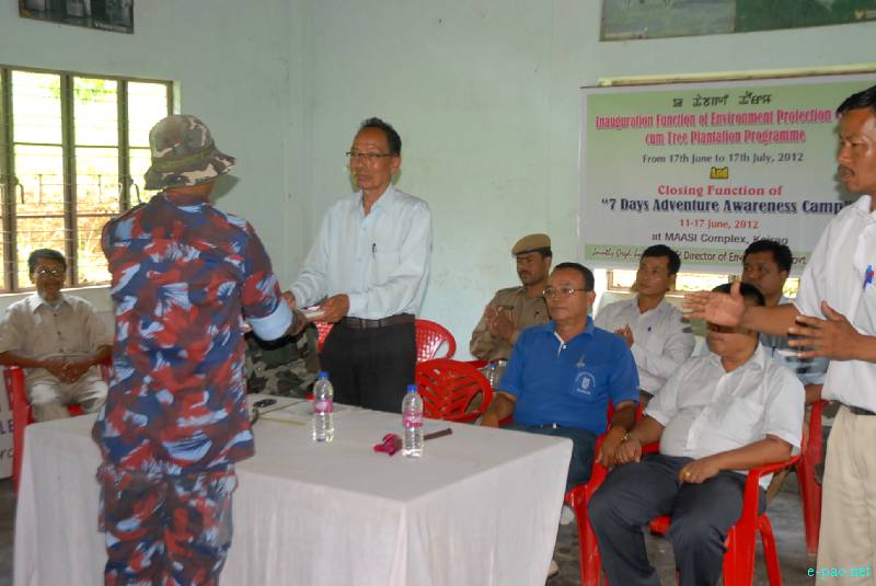 Inauguration function of Environment Protection cum tree plantation programme :: 17th June to 17th july 2012