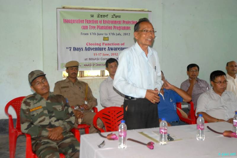 Inauguration function of Environment Protection cum tree plantation programme :: 17th June to 17th july 2012