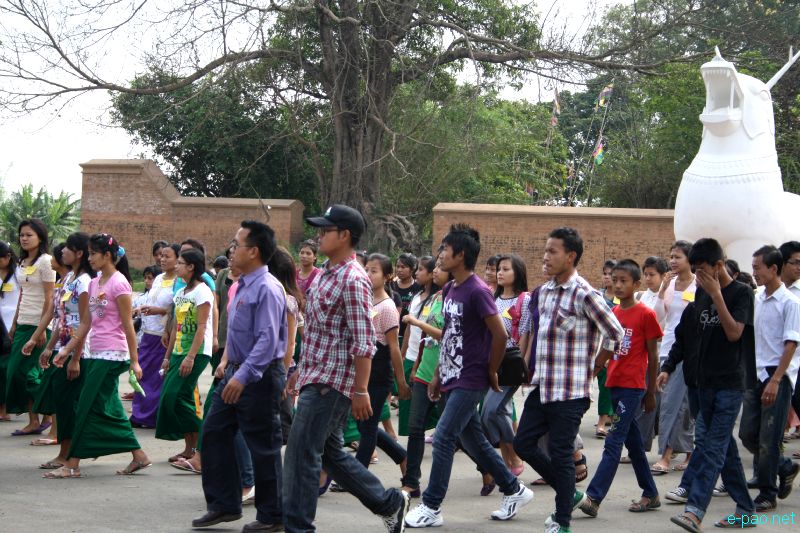 Earth Day 2012 at Kangla with Women's Enviroment Protection Force (WEPF), Manipur :: 22 April 2012