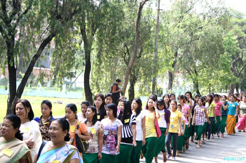 Earth Day 2012 at Kangla with Women's Enviroment Protection Force (WEPF), Manipur :: 22 April 2012