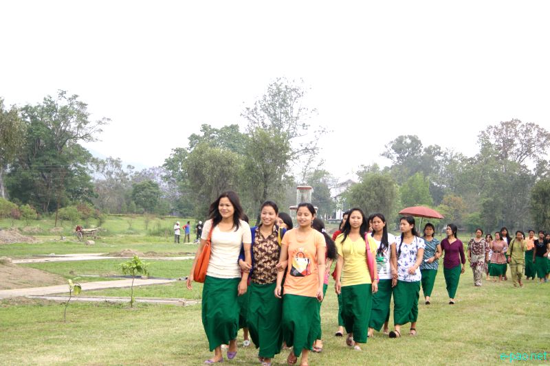 Earth Day 2012 at Kangla with Women's Enviroment Protection Force (WEPF), Manipur :: 22 April 2012