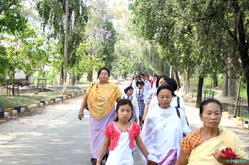 Earth Day 2012 at Kangla with Women's Enviroment Protection Force (WEPF), Manipur :: 22 April 2012