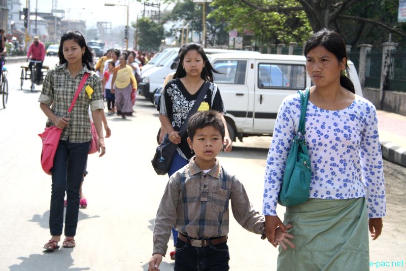 Earth Day 2012 at Kangla with Women's Enviroment Protection Force (WEPF), Manipur :: 22 April 2012