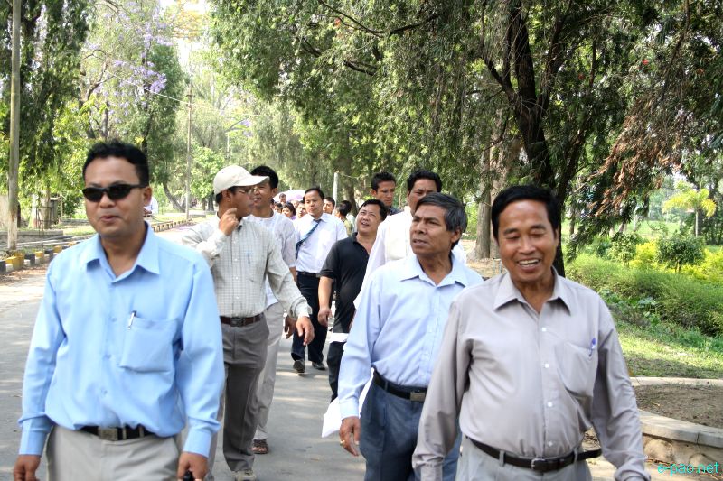 Earth Day 2012 at Kangla with Women's Enviroment Protection Force (WEPF), Manipur :: 22 April 2012