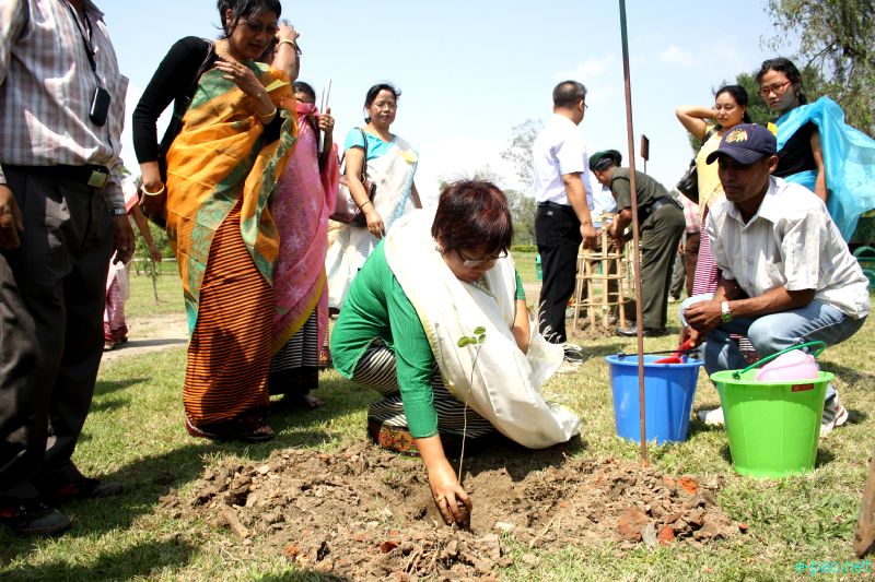 Earth Day 2012 at Kangla with Women's Enviroment Protection Force (WEPF), Manipur :: 22 April 2012