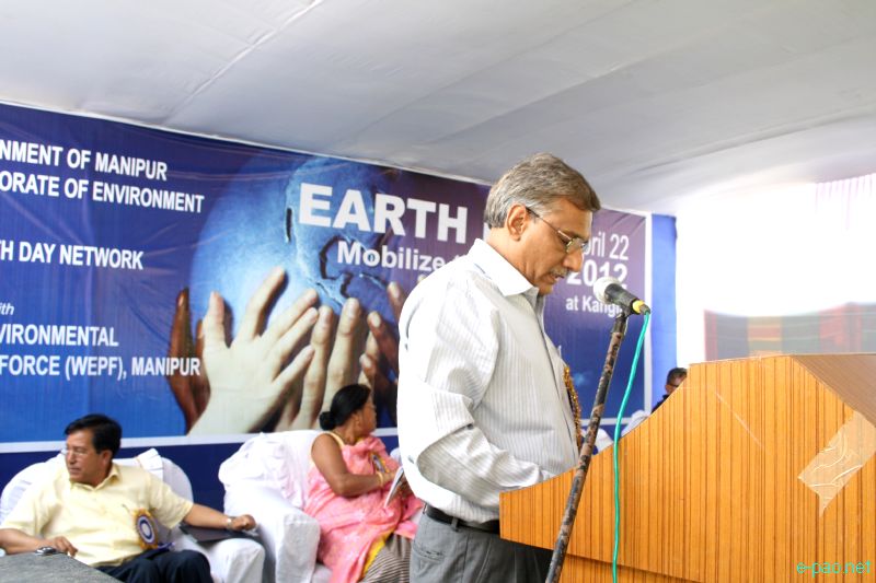 Earth Day 2012 at Kangla with Women's Enviroment Protection Force (WEPF), Manipur :: 22 April 2012