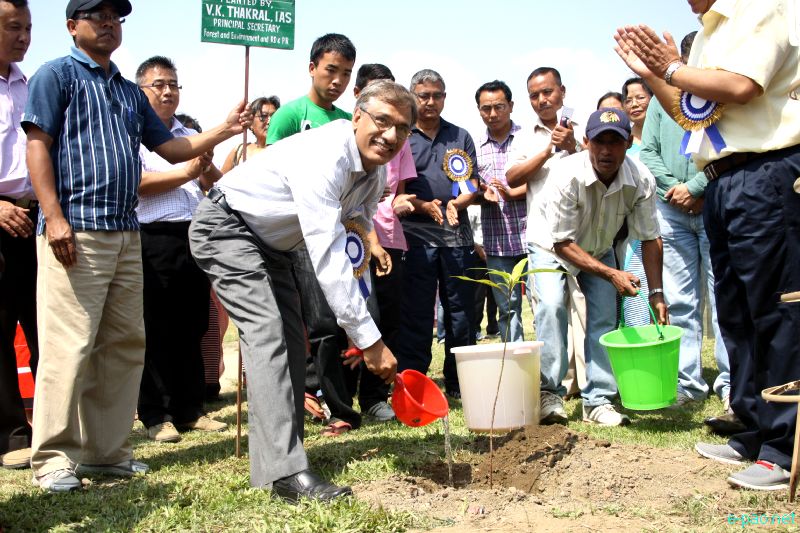 Earth Day 2012 at Kangla with Women's Enviroment Protection Force (WEPF), Manipur :: 22 April 2012
