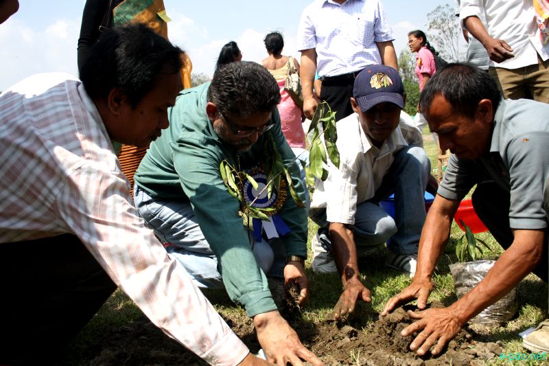 Earth Day 2012 at Kangla with Women's Enviroment Protection Force (WEPF), Manipur :: 22 April 2012