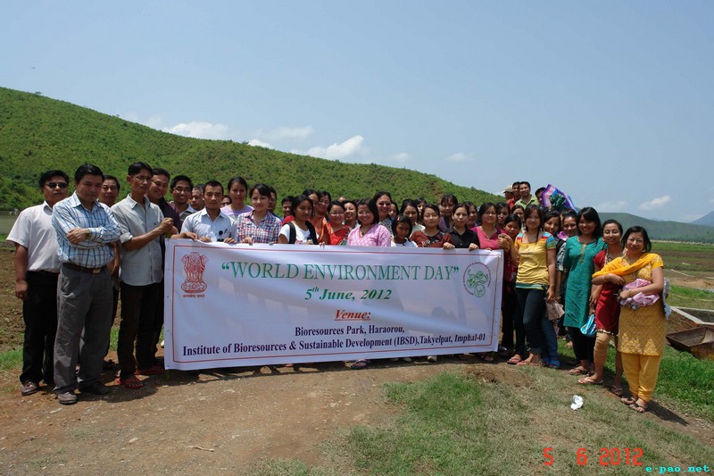 World Environment Day 2012 function at IBSD Bioresources Park, Haraorou, Imphal :: June 5 2012