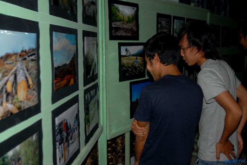 World Environment Day 2012 photo exhibition at Lamyangba Shanglen Palace Compound, Imphal :: June 5-6 2012