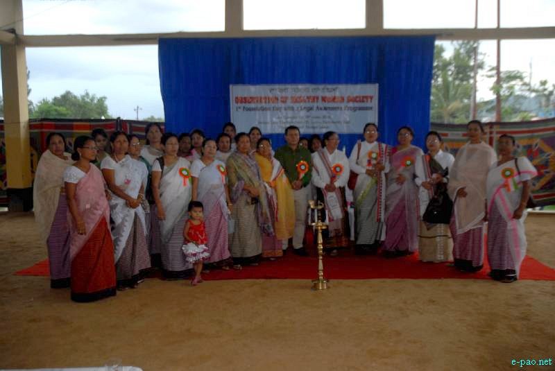 1st foundation day  of Healthy Women Society  at Thangmeiband, Imphal :: 19 June 2012