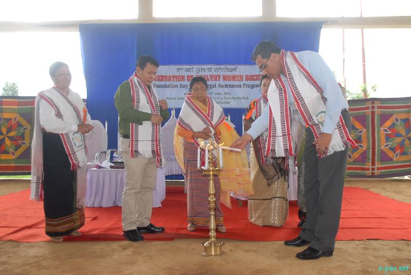1st foundation day  of Healthy Women Society  at Thangmeiband, Imphal :: 19 June 2012