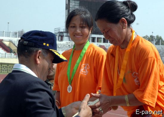 Peace Run Assam Rifles at Imphal :: 30th March, 2008