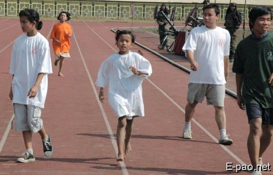 Peace Run Assam Rifles at Imphal :: 30th March, 2008