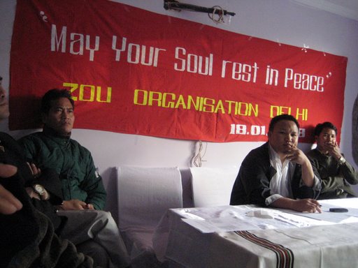 NGasuon Tragedy Condolence at Delhi :: 18th January, 2008