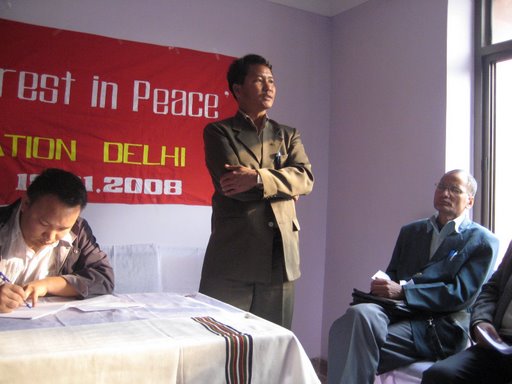 NGasuon Tragedy Condolence at Delhi :: 18th January, 2008
