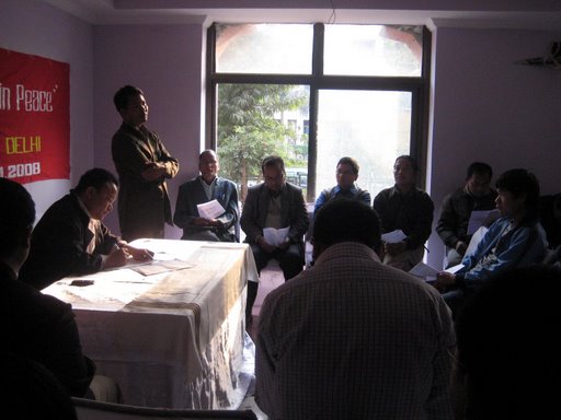 NGasuon Tragedy Condolence at Delhi :: 18th January, 2008