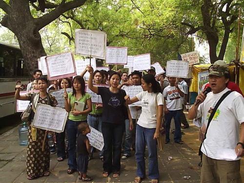 Anti-Tamanthi Dam Protest, 16 April 2007