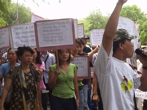 Anti-Tamanthi Dam Protest, 16 April 2007