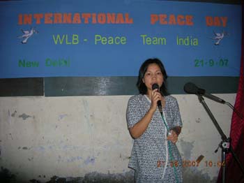 International Peace Day in New Delhi by WLB :: 2007