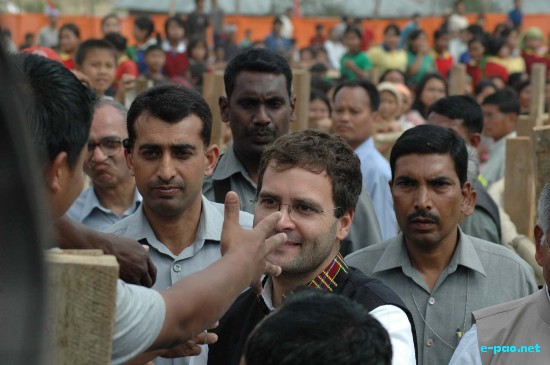 Rahul Gandhi Election campaign at CCpur  :: April 02 2009