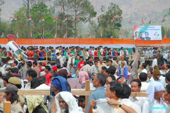 Rahul Gandhi Election campaign at CCpur  :: April 02 2009
