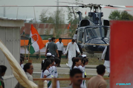 Rahul Gandhi Election campaign at CCpur  :: April 02 2009