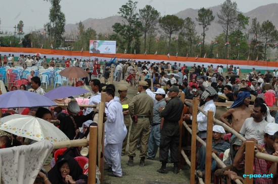Rahul Gandhi Election campaign at CCpur  :: April 02 2009