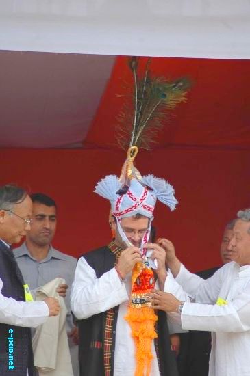 Rahul Gandhi Election campaign at CCpur  :: April 02 2009