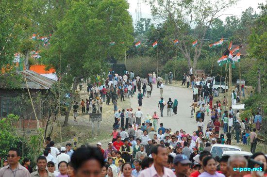 Rahul Gandhi Election campaign at CCpur  :: April 02 2009