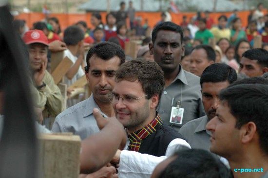 Rahul Gandhi Election campaign at CCpur  :: April 02 2009