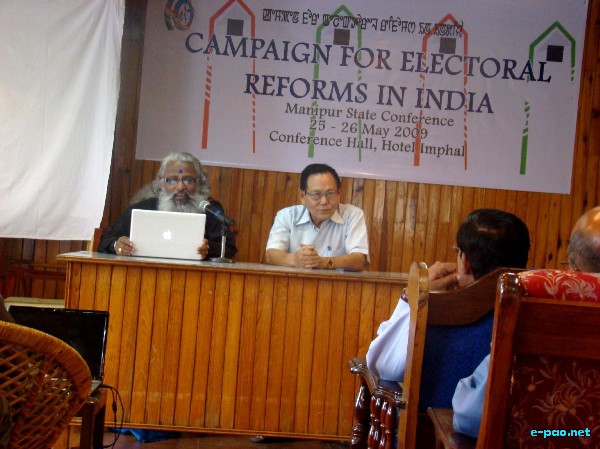 Campaign for electorial reforms in India (CERI) :: May 25/26 2009