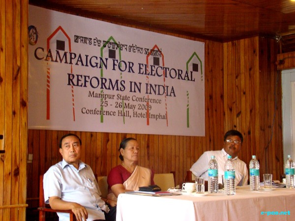 Campaign for electorial reforms in India (CERI) :: May 25/26 2009