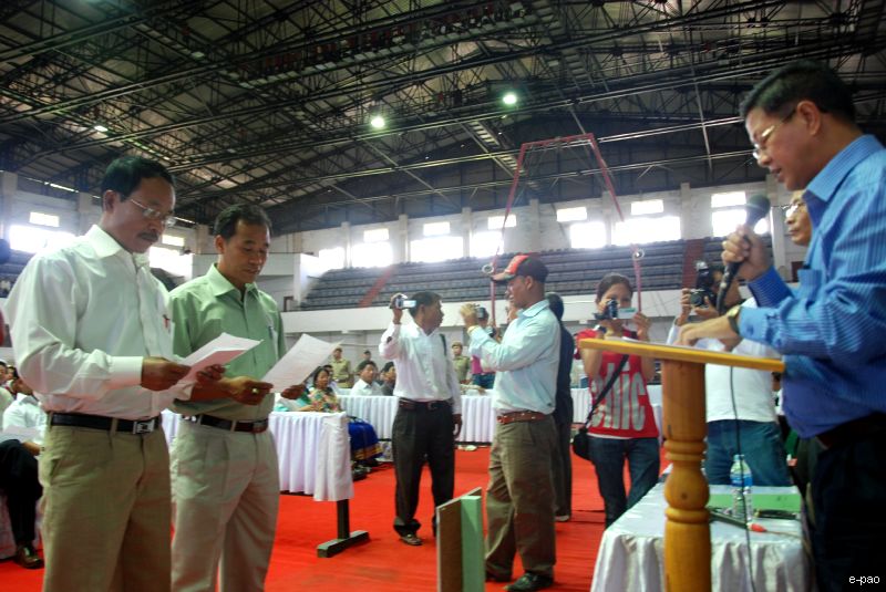 Oath Taking ceremony of elected members of 6th Autonomous District Councils :: June 2010