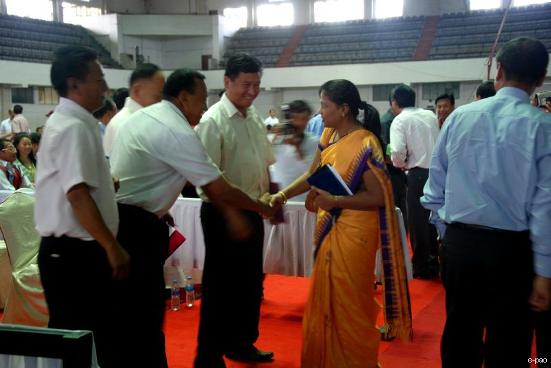 Oath Taking ceremony of elected members of 6th Autonomous District Councils :: June 2010