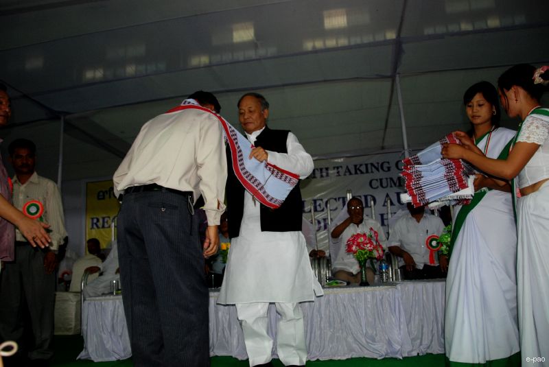 Oath Taking ceremony of elected members of 6th Autonomous District Councils :: June 2010