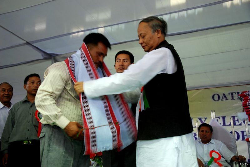 Oath Taking ceremony of elected members of 6th Autonomous District Councils :: June 2010
