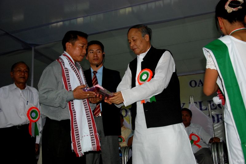 Oath Taking ceremony of elected members of 6th Autonomous District Councils :: June 2010