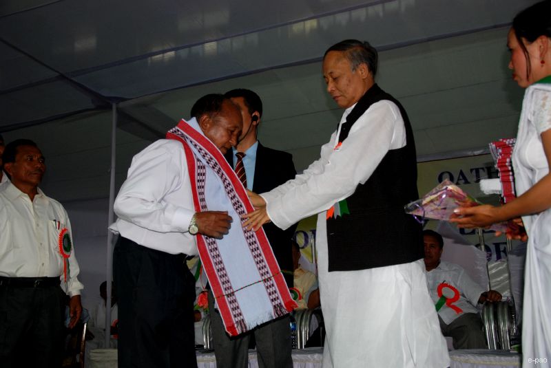 Oath Taking ceremony of elected members of 6th Autonomous District Councils :: June 2010