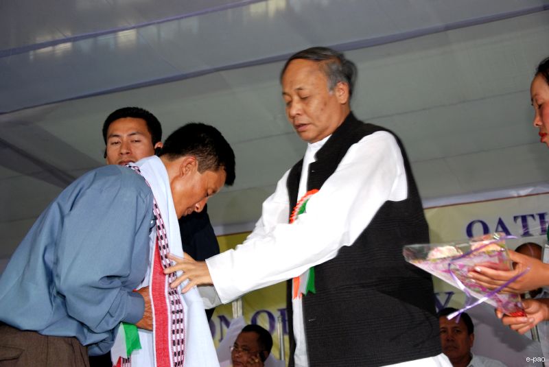 Oath Taking ceremony of elected members of 6th Autonomous District Councils :: June 2010