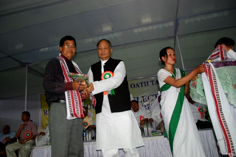 Oath Taking ceremony of elected members of 6th Autonomous District Councils :: June 2010
