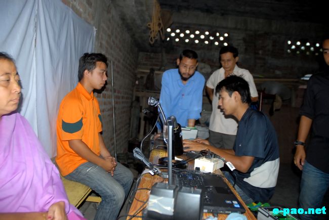 Population Census at Khoyathong polem Leikai, Imphal :: July 18 2011