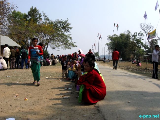 Voting at Konthoujam Assembly Constituency :: February 14, 2011