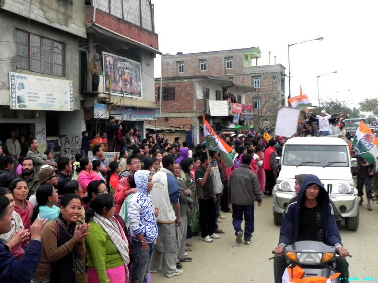 Election result scene across Imphal on eve of election result day  :: March 06 2012