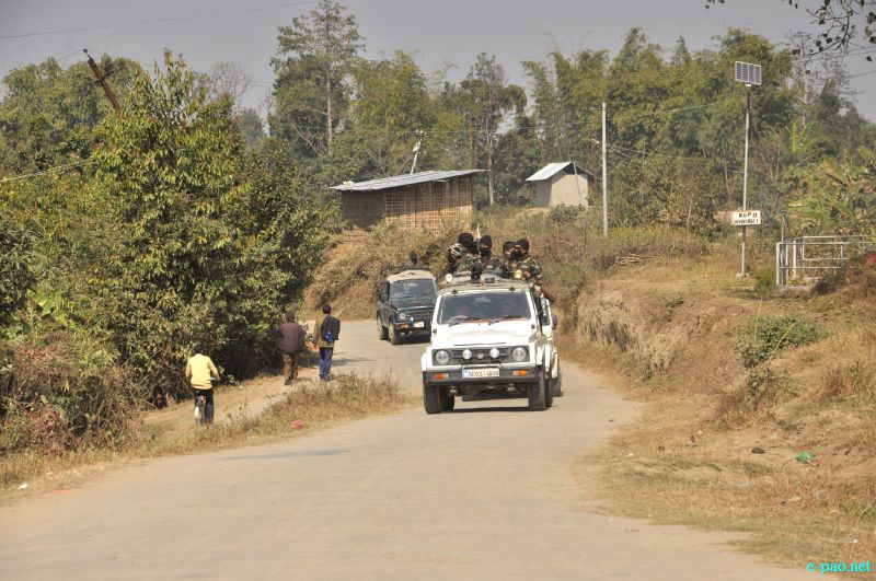 People going to the poll on Election Day in various places of Manipur :: January 28 2012
