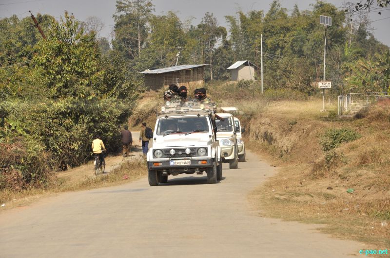 People going to the poll on Election Day in various places of Manipur :: January 28 2012