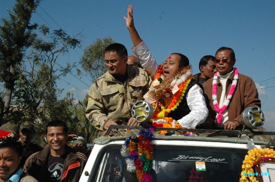Winner of  Moirang by-election ::  December 30, 2008