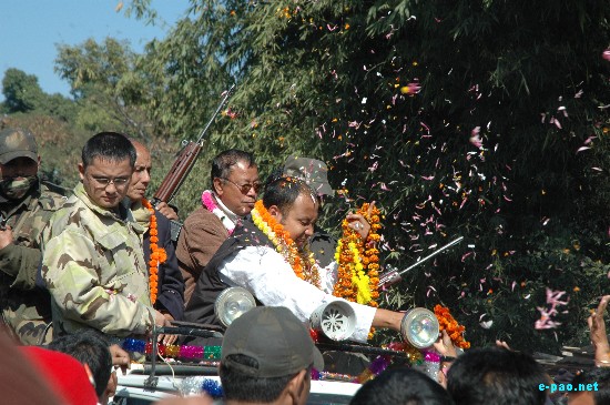 Winner of  Moirang by-election ::  December 30, 2008